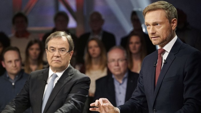 TV-'Wahlarena' zur NRW-Landtagswahl