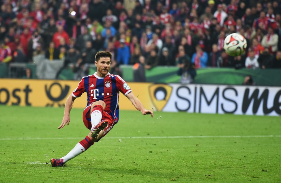 FC Bayern Muenchen v Borussia Dortmund - DFB Cup Semi Final; Xabi Alonso