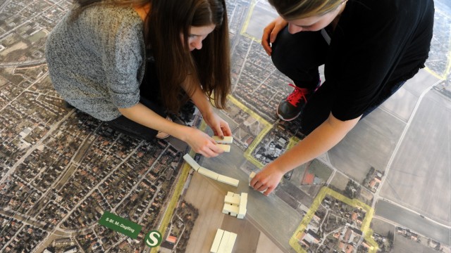 Bogenhausen: Ich baue mir meine Stadt: Beim Workshop zur städtebaulichen Entwicklungsmaßnahme Nordost skizzierten Jugendliche ihre Vorstellungen für das Gebiet.