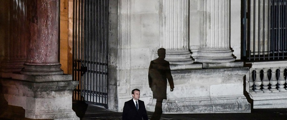 Frankreich: Emmanuel Macron am Abend seines Wahlsiegs in Paris: Auf ihm lastet nun ein enormer Druck