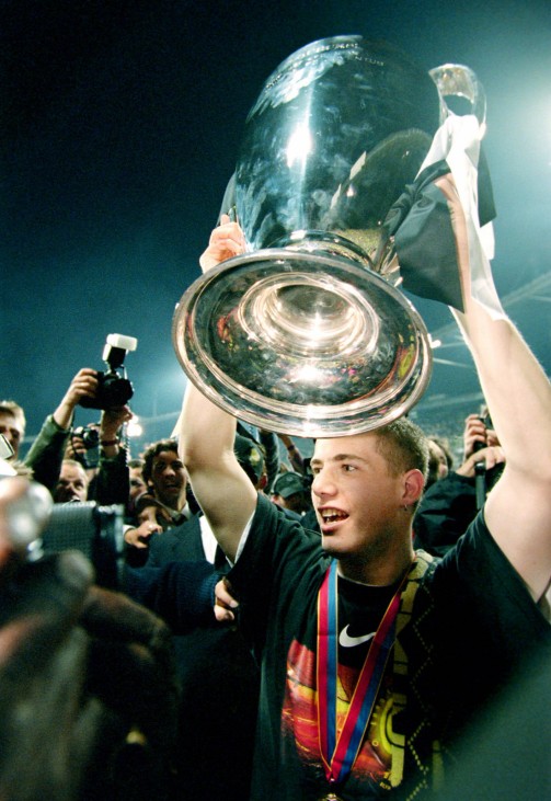 FUSSBALL CHAMPIONS LEAGUE FINALE SAISON 1996 1997 Borussia Dortmund Juventus Turin 28 05 1997 Lars; Lars Ricken