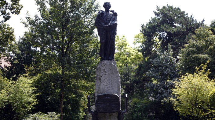 Bronzefigur König Ludwig II., 2014