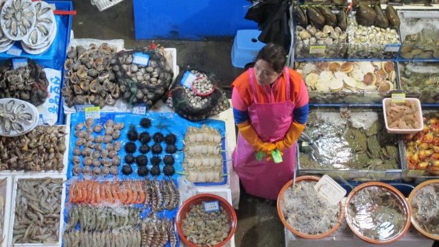 Fischmarkt in Seoul