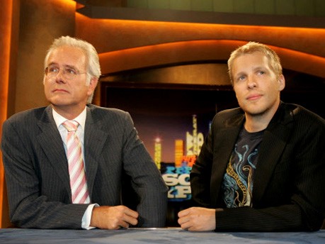 Harald Schmidt und Oliver Pocher