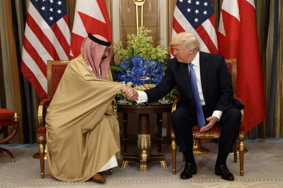 Donald Trump, Hamad bin Isa Al Khalifa