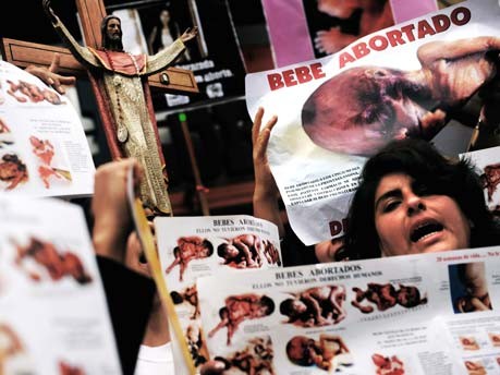 Anti-Abtreibungsdemo in Lima;AFP