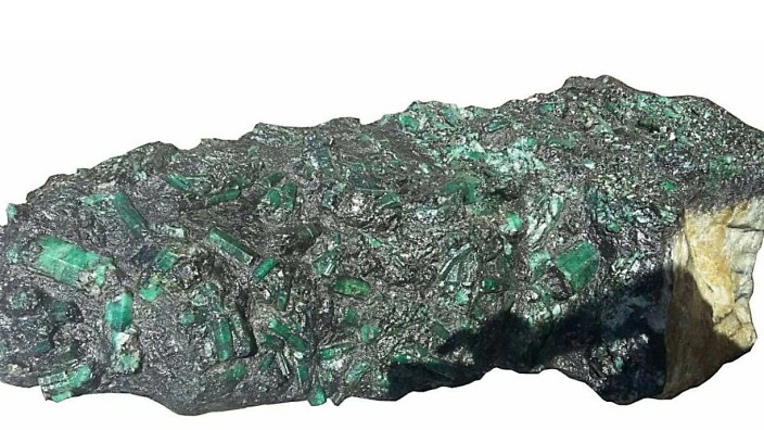 Riesiger Edelstein: Die Bahia Mineral Cooperative hat dieses Foto des knapp 300 Kilo schweren Edelsteins veröffentlicht.