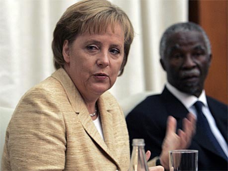 Merkel, Afrika, Südafrika, AFP