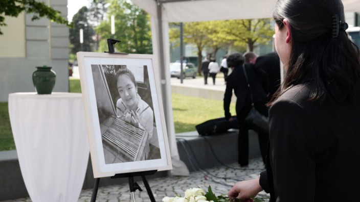 Gedenkfeier ermordete chinesische Studentin Yangjie Li