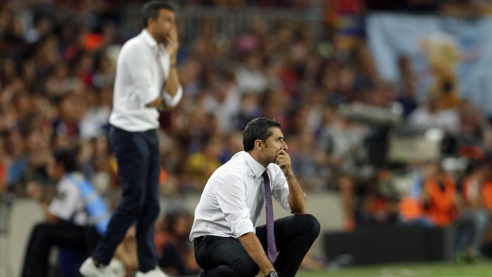 Fußball in Spanien: Ernesto Valverde ist neuer Coach in Barcelona.