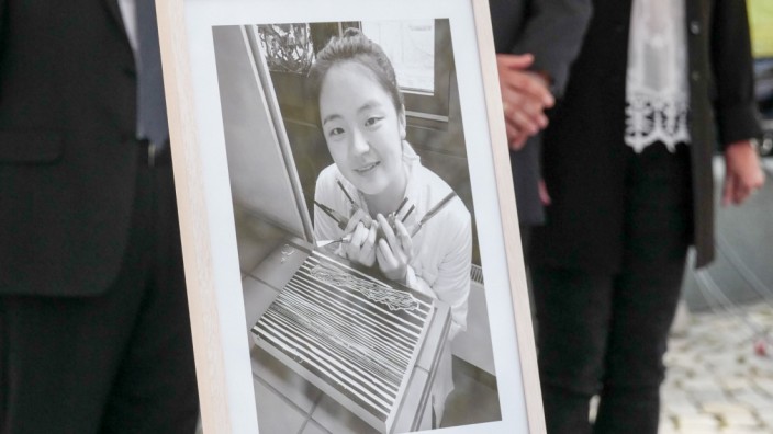 Gedenkfeier ermordete chinesische Studentin Yangjie Li