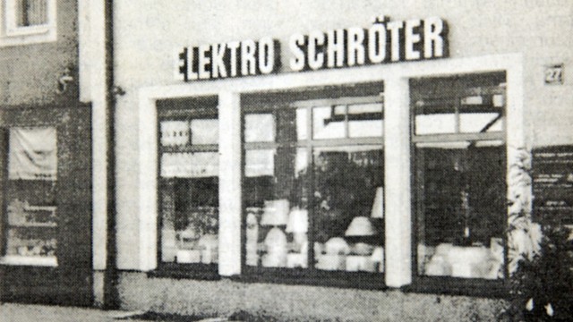Bruck: Geschäftsaufgabe Elektro Schröter