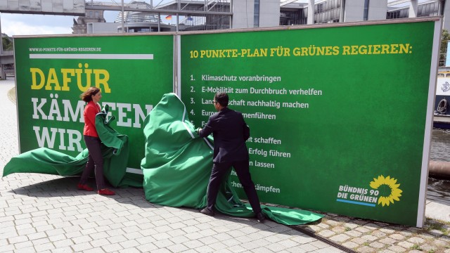 Grünen-Spitzenkandidaten zur Bundestagswahl