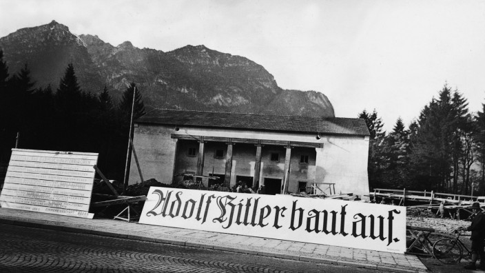 Vorbereitungen zur Olympiade in Garmisch-Partenkirchen, 1935