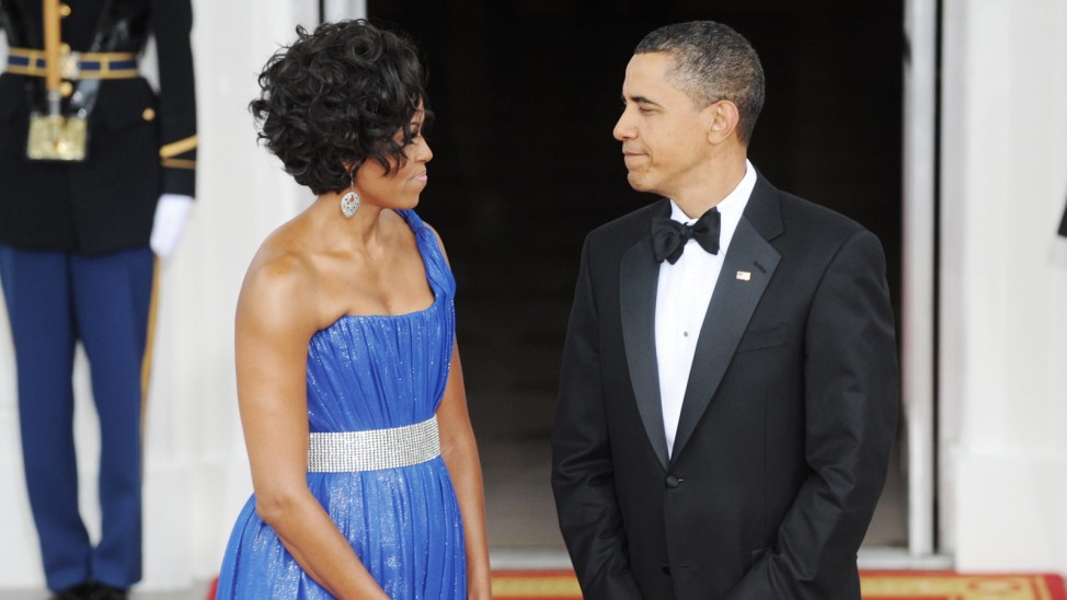 US-Präsident Obama und First Lady Michelle