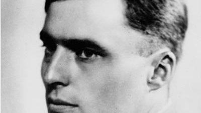 100. Geburtstag Stauffenbergs: Versuchte, den Diktator zu töten: Claus Schenk Graf von Stauffenberg