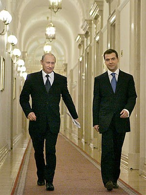 Putin; Medwedew