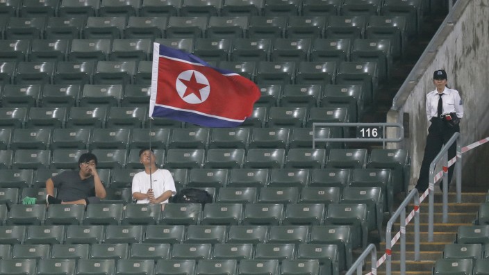 Fußballfan Nordkorea