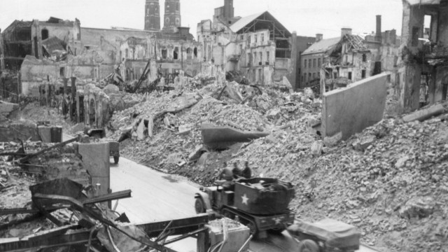Zerstörtes München, 1945