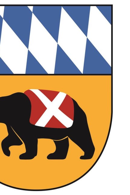Wappen der Stadt mit Bär