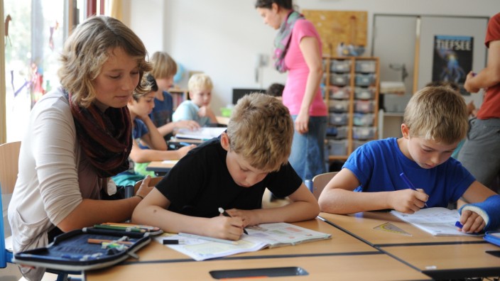 Bildung: Gute Grundschullehrer sind in Bayern derzeit Mangelware.