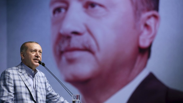 G-20-Gipfel: Der türkische Präsident Recep Tayyip Erdoğan bei einem Auftritt in Istanbul.