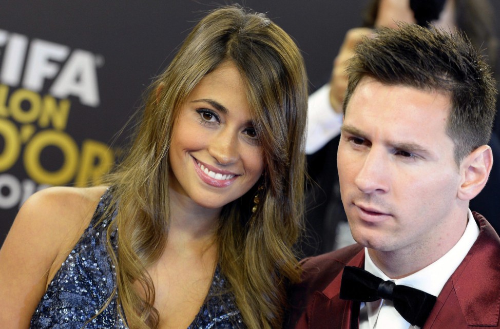 Lionel Messi und Antonella Roccuzzo