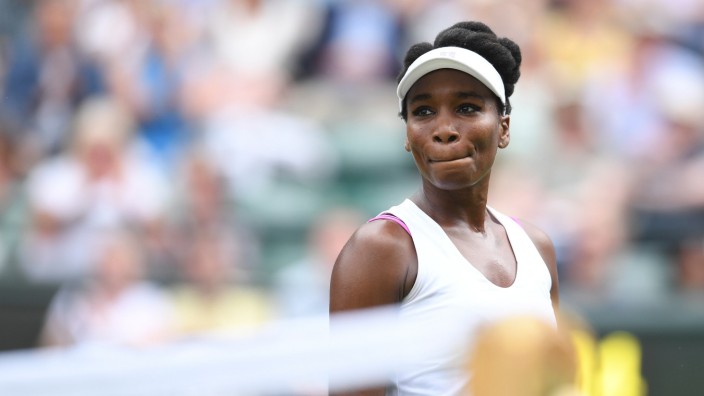 Venus Williams in Wimbledon: Schwieriger Auftritt: Venus Williams in Wimbledon