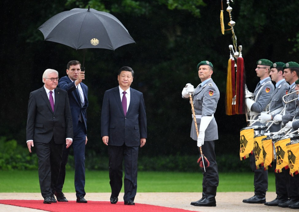 Chinas Präsident Xi Jinping in Berlin