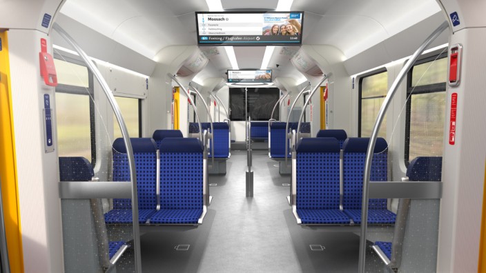 Nahverkehr: Bis 2020 will die Deutsche Bahn die S-Bahn-Wagen in München umrüsten: Es gibt dann weniger Sitzplätze und mehr Stauraum - mehr Passagiere könnten fahren.