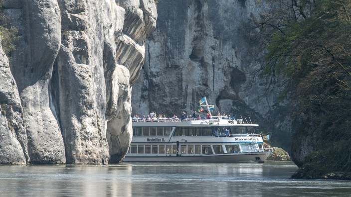 Naturschutz: Der Donaudurchbruch ist ein sehr beliebtes Ausflugsziel für die touristische Schifffahrt. Davon sind nicht alle begeistert.