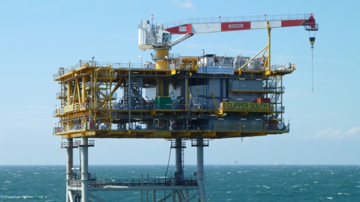 Firmengründung: Clipper South ist eines der Erdgasfelder in der Nordsee, die von den Stadtwerken München ausgebeutet werden dürfen.