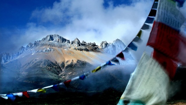 Snow mountain Tibet