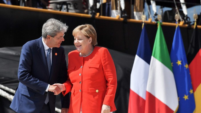 Balkan: Die Kanzlerin trifft in Triest auf den italienischen Premier Gentiloni.