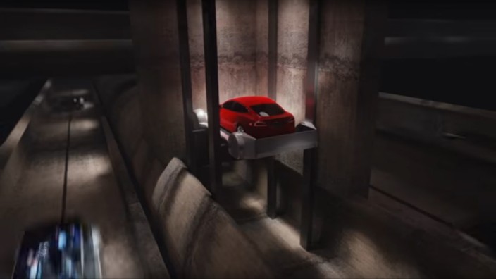 Elon Musk baut einen Tunnel