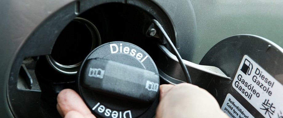Diesel-Schriftzug Tankdeckel