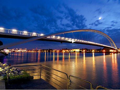 Dreiländerbrücke in Weil am Rhein
