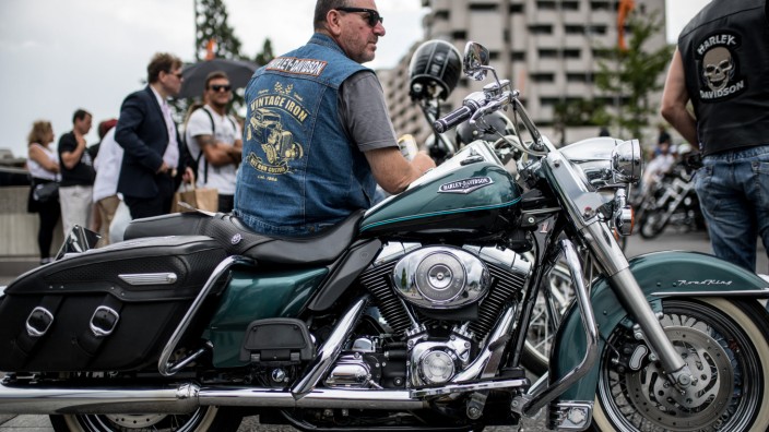 Harley Davidson Treffen in Lugano