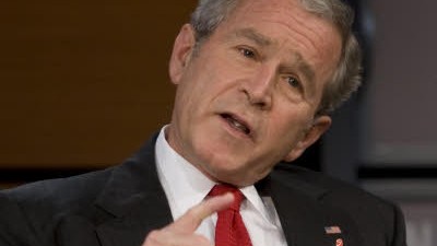 George Bush zieht Bilanz: George W. Bush bedauert die falschen Aussagen zu angeblichen Massenvernichtungswaffen.