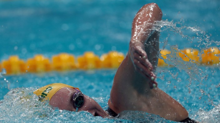 Schwimm-WM: Sarah Sjöström bei ihrem Weltrekord.