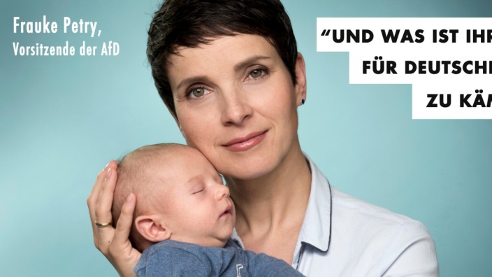 Wahlplakat Frauke Petry