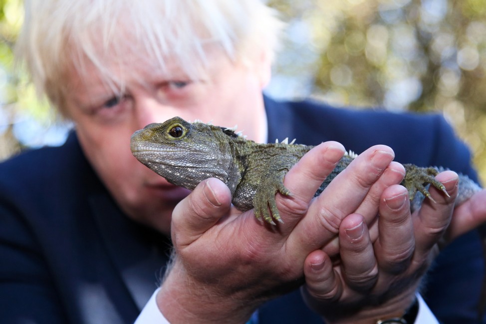 British Foreign Secretary Boris Johnson Visits New Zealand