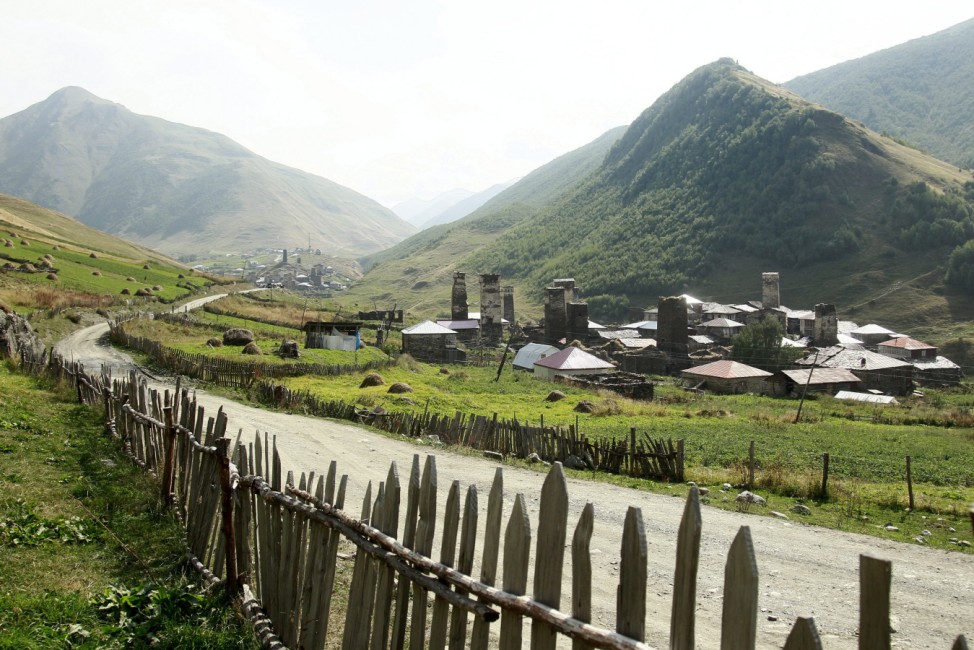 The village of Ushguli