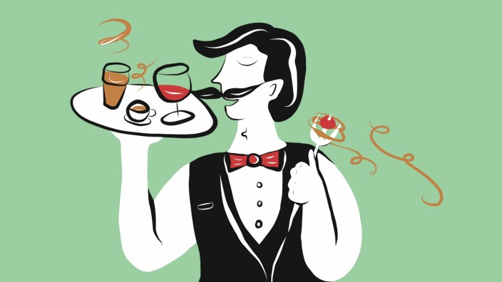 Lieblingsitaliener: "Einmal Gnotschi, bitte!" - kein Problem für den italienischen Kellner Giovanni.