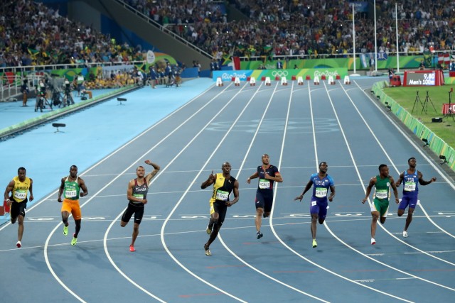 Athletics - Olympics: Day 9; Bolt. rio