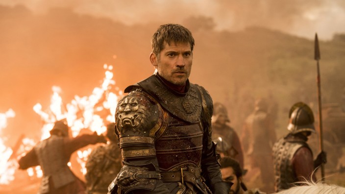 "Game of Thrones": Unter den gestohlenen Materialen sind auch Drehbücher von unveröffentlichten "Game of Thrones"-Episoden: Jaime Lannister (Nikolaj Coster-Waldau) in einer Szene der aktuellen Staffel der Kultserie.