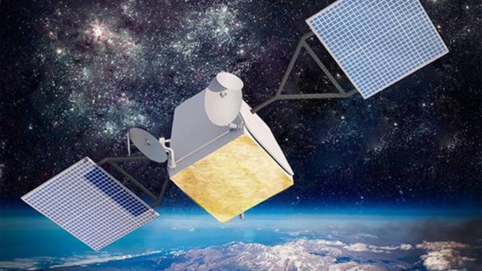 Weltraumschrott: Minisatellit von One Web: Das Internet für entlegene Erdteile könnte den Schrott im Weltraum vermehren.