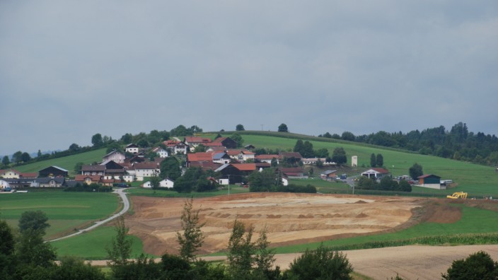 Landschaftsschutz: Das Sondergebiet Winkeltrumm am Dorfrand von Praßreut.