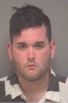 James Alex Fields Jr. is seen in police handout photo after his arrest in Charlottesville