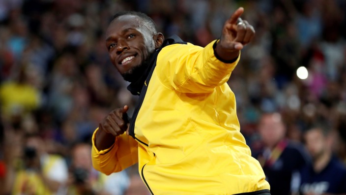 Usain Bolt bei der Leichtathletik-Weltmeisterschaft 2017 in London.